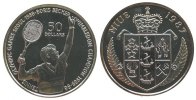 Niue 50 Dollar Ag Boris Becker -