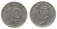 Schweden 10 Öre NiBr Gustav V -