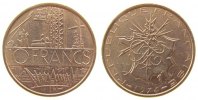 Frankreich 10 Francs NiMs Industrieanlage -