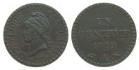 Frankreich 1 Centime Br Mzz: A, Gad. 84 -