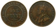 Australien 1 Penny Br Georg V -