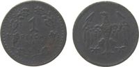 Spielgeld 1 Reichsmark o.J. Eisen Spielgeld, ca. 13 MM ss 83.67 元 含税 ＋  230.10 元 运费
