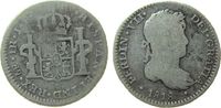 Peru 1 Real Ag Ferdinand VII, J.P. -
