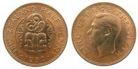Neuseeland 1/2 Penny Br Tiki, Schön 20 -