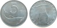 Italien 5 Lire Al Delphin, kleiner Randstoß -
