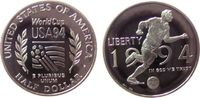 USA 1/2 Dollar KN Fußball WM, P -