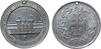 Sport Medaille Blei Frankfurt - auf das 5. Deutsche Turnfest, Festhalle / Zeichen von Jahn im Kranz, ca. 38,5 MM, gelocht -