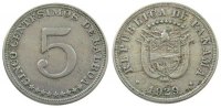 Panama 5 Centesimos KN Schön 10 -
