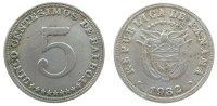 Panama 5 Centesimos KN Schön 10 -