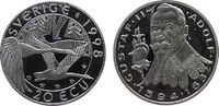 Schweden 20 Ecu Ag Gustaf II Adolf (1594-1632), Wildgänse, winziger Fleck -