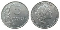 Peru 5 Centavos KN Schön 17 -
