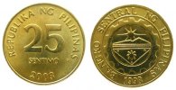 Philippinen 25 Sentimos Ms . -