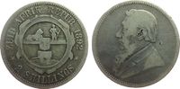 Südafrika 2 Shilling 1894 Ag Zuid Afrikaansche Republik gutes schön 292.85 元 含税 ＋  230.10 元 运费