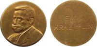 Medicina in nummis Medaille Bronze Kraepelin Emil (1856-1926) - Psychater, ca. 30 MM -