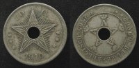 Belgisch Kongo 20 Centimes KN fleckig-spotted, Schön 19 -