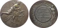 Frankreich Medaille Bronze versilbert St. Etienne - auf die Hundeausstellung, Société Canine du Sud-Est, mit Pfeil und Bogen bewaffnete Frau nach re -