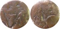Italien Medaille Bronze Carrara - auf die Akademie der schönen Künste, Accademia di belle Arti, Künstler (?) mit rundem Objekt und Zirkel / drei -