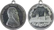 Sport tragbare Medaille Zinn Leipzig - Andenken an das 3. Deutsche Turnfest, Brustbild von Jahn nach rechts / Festhalle, ca. 37,5 MM, etwas korrodiert -