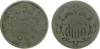 USA 5 Cents KN Shield Nickel -