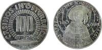 Casino Jeton zu 100 Schilling Silber Casinos in Österreich - 100 Jahre Österreichischer Schützenbund, Schütze mit Flinte / Wert, v. H. Zobel, ca. 35 MM, ca. 1 -