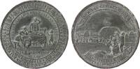 Städte Medaille Zinn Halle (Sachsen) - auf die Teuerung und den Erntesegen, hungernde Familie / Bauern bei der Ernte, v. Lorenz, ca. 42 MM, GPH -