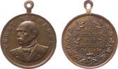 Bismarck tragbare Medaille Bronze Bismarck (1815-1898) - auf seinen Tod, v. B. Köhler Berlin, ca. 27,3 MM -