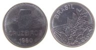 Brasilien 5 Cruzeiros St Kaffeepflanze -
