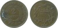 USA 2 Cents Br Union Shield -