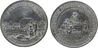 Städte Medaille Zinn Halle (Sachsen) - auf die Teuerung und den Erntesegen, hungernde Familie / Bauern bei der Ernte, v. Lorenz, ca. 42 MM, GPH -