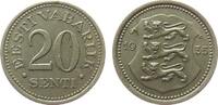 Estland 20 Senti NiBr . -