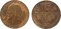 Jetons & Notgeld Rabattmarke Bronze Lingner - Vorkämpfer für Volksgesundheit - Dresden, ca. 26 MM, kleine Randfehler -