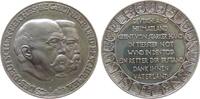 Bismarck Medaille Silber Bismarck (1815-1898), auf die Begründer und Beschirmer des Deutschen Reiches, Büsten Bismarck und Hindenburg nach rechts -