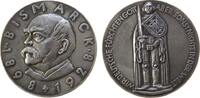 Bismarck Medaille Silber Bismarck (1815-1898) - auf seinen 30. Todestag, Kopf nach links / Bremer Roland, unsigniert, ca. 36 MM, ca. 19,3 Gramm, B -