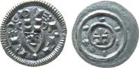 Ungarn Denar Ag Bela II (1131-41), Kopf / Striche um Kreuz mit Keilen, ca. 0,37 Gramm -