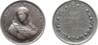 Frankreich Medaille Silber Freundschaft und Liebe, Heilige Maria - montrez que vous êtes notre mère / Gravur: M. Emilie Mopty, v. Waag Vachette, ca. -