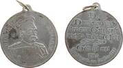 Bismarck tragbare Medaille Bronze versilbert Bismarck (1815-1898) - auf die Reichstagsrede, Brustbild nach rechts / Die Deutschen fürchten nur Gott sonst n -