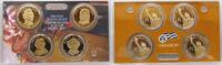 USA 4 x 1$ KN Monroe, Adams, Jackson, Buren, mit Zertifikat - OHNE Verpackung -