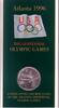 USA 1 Dollar Ag Turner an Ringen Atlanta, D, 42497 Ex, original Folder -