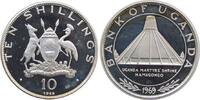 Uganda 10 Shilling 1969 Ag Paul VI, Papstbesuch, Märtyrerschrein, etwas ... 334.69 元 含税 ＋  230.10 元 运费