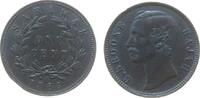 Sarawak 1 Cent Ku C.Brooke, kleine Randstöße -