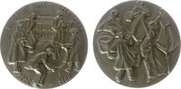 Luxemburg Medaille Bronze Hotel de Ville - auf den 150. Jahrestag, 5 Personen mit Reif vor Gebäudeansicht / 5 Personen mit Regenschirm und Einkaufs -