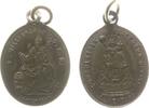 Luxemburg tragbare Medaille Bronze Echternach - Wallfahrtsmedaille, Hl. Maria mit dem Jesuskind - Consolatrix Afflictorum O.P.N / Hl. Willibrord (ca.658-ca. -