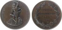 Luxemburg Medaille Bronze Gesellschaft der Arkebusiere - auf das Schützenfest, Societe des Arquebusiers, Hl. Sebastian mit Pfeilen gespickt an Baum -