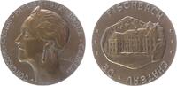 Luxemburg Medaille Bronzeguß Charlotte (1919 - 1964) - auf das Château de Fischbach, Büste nach links / Gebäudeansicht, v. Charlotte Engels, ca. 68 -