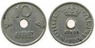 Norwegen 10 Öre KN . -