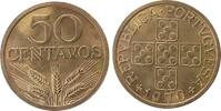 Portugal 50 Centavos Br Republik -