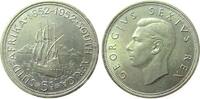Südafrika 5 Shilling Ag Georg VI, Capetown -