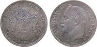 Frankreich 5 Francs Ag Napoleon III, BB (Straßburg) -