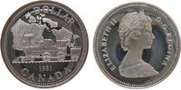 Kanada 1 Dollar Ag Eisenbahn -