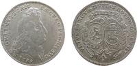 Jetons Jeton Silber Louis XIV (1643-1715) - auf Rouen, Büste ach rechts / zwei Wappen, usigniert, ca, 30 MM, ca. 7,6 Gramm, gereinigt -